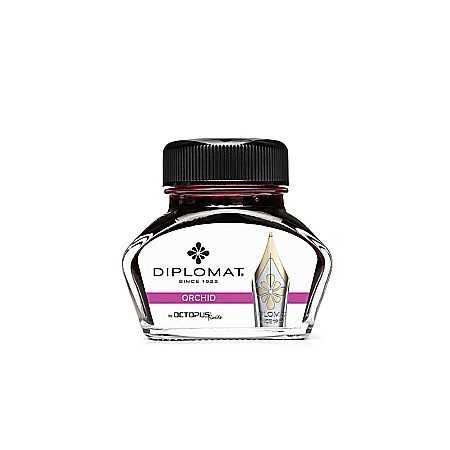Calimara cu cerneala Diplomat Octopus, 30 ml - roz fucsia [1]