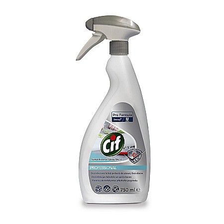 Dezinfectanti - Dezinfectant suprafete Cif Profesional Alcohol Spray 750ml