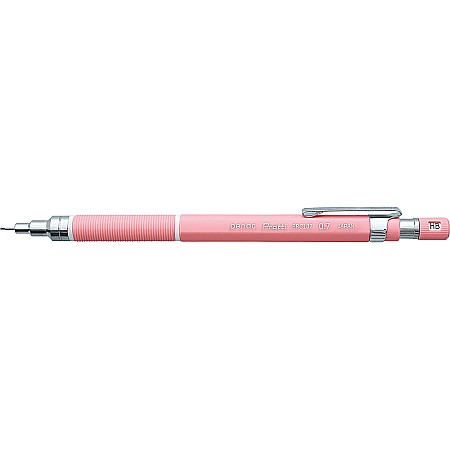 Creion mecanic profesional PENAC Protti PRC-107, 0.7mm, con metalic cu varf cilindric fix - roz
