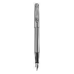 Stilouri si rezerve - Stilou Diplomat Traveller, cu penita M, din otel inoxidabil - stainless steel