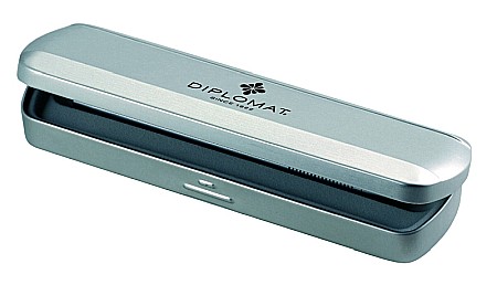 Instrumente de scris de lux - Etui metalic pentru 1 instrument de scris, Traveller DIPLOMAT
