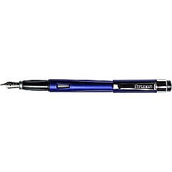 Stilouri si rezerve - Stilou Diplomat Magnum, cu penita M, din otel inoxidabil - indigo blue