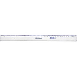 Rigle - Rigla din plastic transparent, 40cm, DONAU