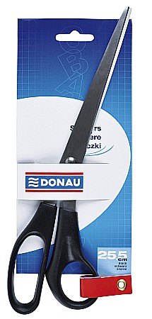 Foarfeci - Foarfeca otel, ergonomica, 25.5cm, DONAU Classic - maner negru