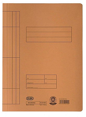 Dosare din carton - Dosar carton cu sina ELBA - orange