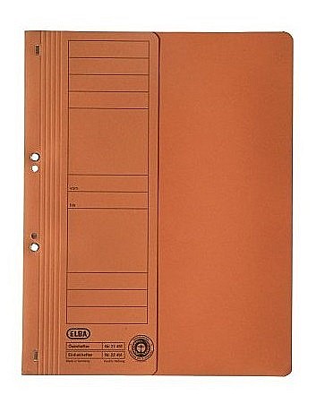 Dosare din carton - Dosar carton cu capse 1/2 ELBA - orange