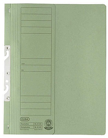 Dosare din carton - Dosar carton incopciat 1/2 ELBA - verde