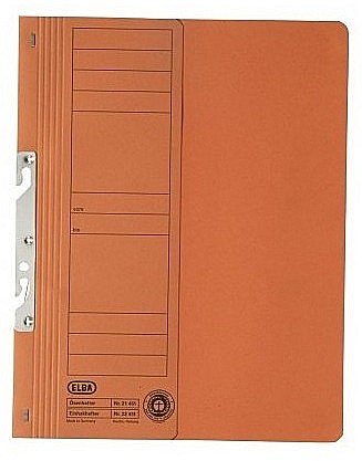 Dosare din carton - Dosar carton incopciat 1/2 ELBA - orange