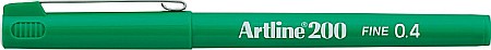 Liner ARTLINE 200, varf fetru 0.4mm - verde