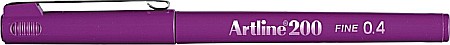 Liner ARTLINE 200, varf fetru 0.4mm - magenta