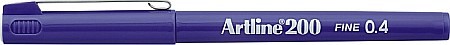 Liner ARTLINE 200, varf fetru 0.4mm - violet