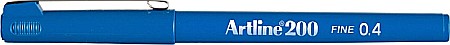 Linere - Liner ARTLINE 200, varf fetru 0.4mm - albastru royal