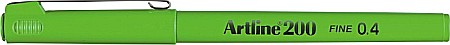 Linere - Liner ARTLINE 200, varf fetru 0.4mm - vernil
