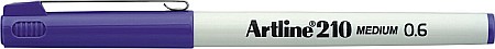 Linere - Liner ARTLINE 210, varf fetru 0.6mm - mov