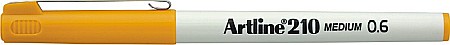 Linere - Liner ARTLINE 210, varf fetru 0.6mm - galben