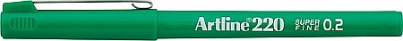 Linere - Liner ARTLINE 220, varf fetru 0.2mm - verde