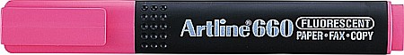 Textmarkere - Textmarker ARTLINE 660, varf tesit 1.0-4.0mm - roz fluorescent