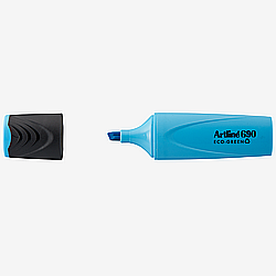 Textmarkere - Textmarker ARTLINE 690 Eco Green, varf tesit 1.0-4.0mm - bleu