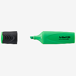 Textmarkere - Textmarker ARTLINE 690 Eco Green, varf tesit 1.0-4.0mm - verde fluorescent