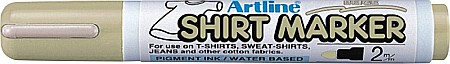 Markere pentru textile - T-Shirt marker ARTLINE, corp plastic, varf rotund 2.0mm - bej