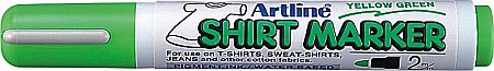 Markere pentru textile - T-Shirt marker ARTLINE, corp plastic, varf rotund 2.0mm - vernil