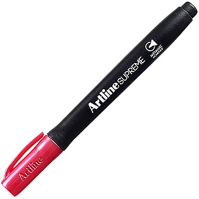 Markere permanente - Permanent marker ARTLINE Supreme Metallic, corp plastic, varf rotund 1.0mm, - roz metalizat