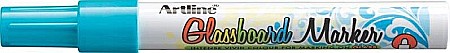 Instrumente de scris - Marker pentru tabla de sticla ARTLINE Glassboard, varf rotund 2.0mm - bleu