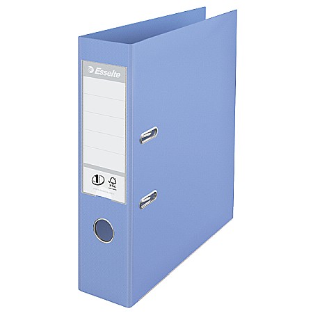 Organizare si arhivare - Biblioraft ESSELTE No. 1 Power, A4, plastifiat PP/PP, margine metalica, 75 mm - bleu