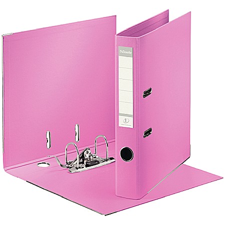 Organizare si arhivare - Biblioraft ESSELTE No. 1 Power, A4, plastifiat PP/PP, margine metalica, 50 mm - violet