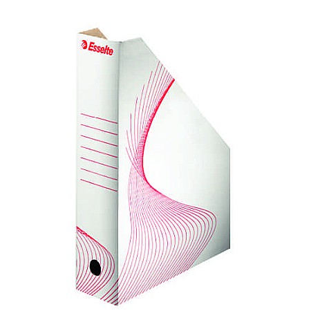 Suporti pentru cataloage - Suport vertical ESSELTE Standard pentru cataloage, din carton - alb