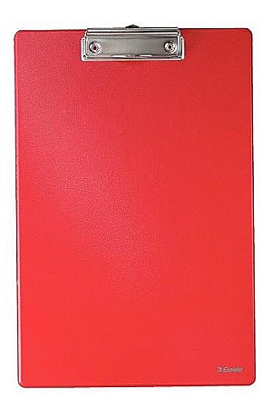 Clipboarduri pentru documente - Clipboard ESSELTE simplu, PP - rosu