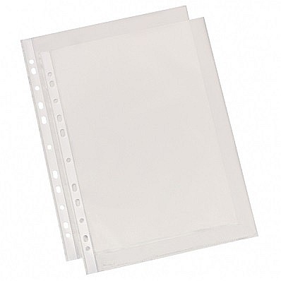 Folie protectie documente - Folie protectie ESSELTE, A4, cristal, 55 microni, 10 buc/set