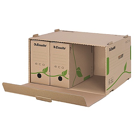 Organizare si arhivare - Container de arhivare ESSELTE Eco, cu deschidere frontala, pentru cutii 80/100