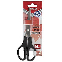 Foarfeci - Foarfeca otel, 16cm, Office Products - maner negru