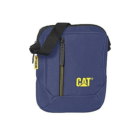 Genti, rucsacuri - Geanta tableta CATERPILLAR The Project, material 600D polyester - albastru