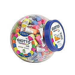 Radiere - Radiera simpla, 38x16x15mm, culori fluorescente - GIOTTO