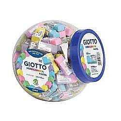 Radiere - Radiera simpla, 38x16x15mm, culori pastel - GIOTTO