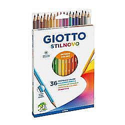 Creioane colorate - Creioane colorate 36 culori/cutie, GIOTTO Stilnovo