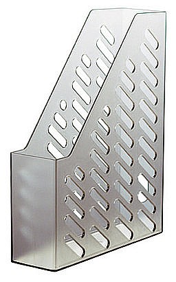 Suporti pentru cataloage - Suport vertical plastic pentru cataloage HAN Klassik - transparent gri