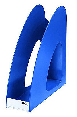 Suporti pentru cataloage - Suport vertical plastic pentru cataloage HAN Twin - albastru