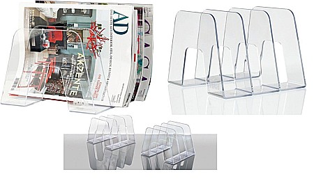 Suporti pentru cataloage - Separator pentru cataloage, reviste , corespondenta, HAN Sorter - transparent cristal