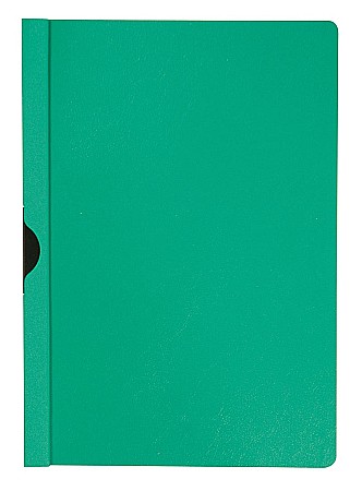 Dosar din plastic cu clema metalica Q-Connect - verde