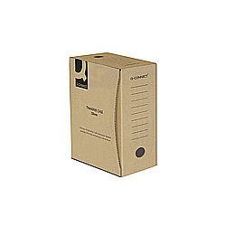 Cutii de arhivare - Cutie arhivare 150mm, 100x339x298mm, carton 400gsm, Q-Connect - gri/negru