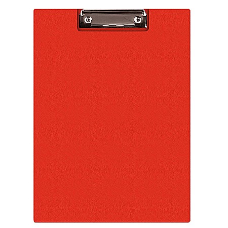 Clipboarduri pentru documente - Clipboard dublu A5, plastifiat PVC, Q-Connect - rosu