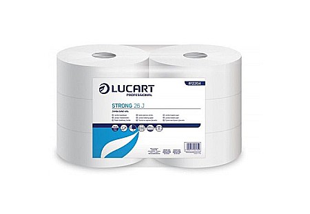 Hartie igienica Jumbo Maxi Lucart Strong 26J 2str 255m alba