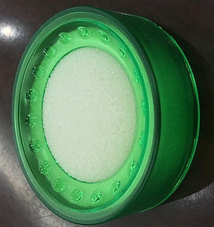 Elastice & Buretiere - Buretiera D5cm, KEJEA - plastic transparent verde