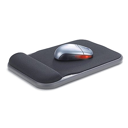 Suporturi ergonomice - Mouse Pad Kensington, cu suport ergonomic pentru incheietura mainii, inaltime ajustabila, cu gel