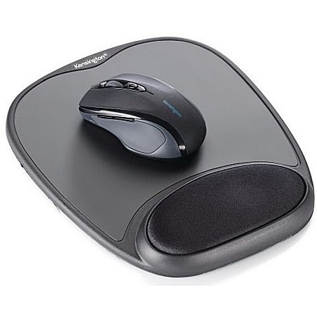 Suporturi ergonomice - Mouse Pad Kensington Gel, cu suport ergonomic pentru incheietura mainii, cu gel, negru