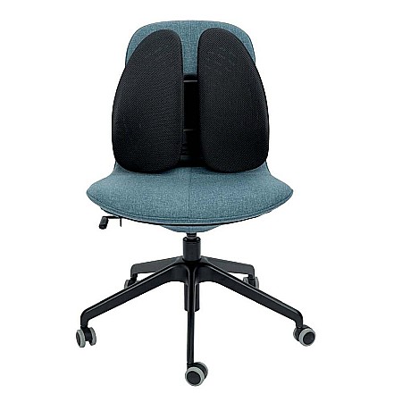Suport ergonomic Kensington SmartFit, pentru partea lombara, ajustabil, husa lavabila, negru [1]