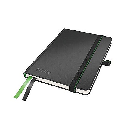 Produse din hartie - Caiet de birou LEITZ Complete, A6, dictando - negru